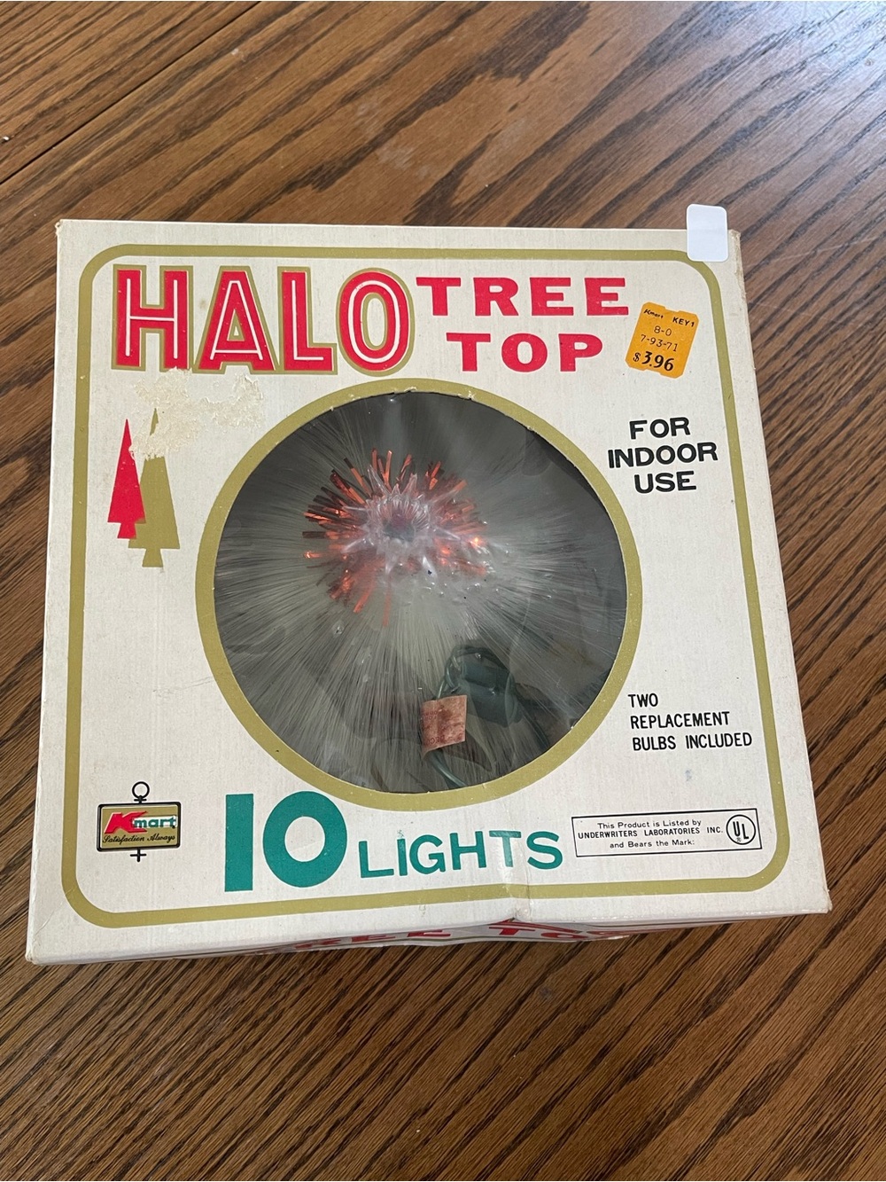 Vintage 1970's HALO Tree Topper